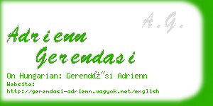 adrienn gerendasi business card